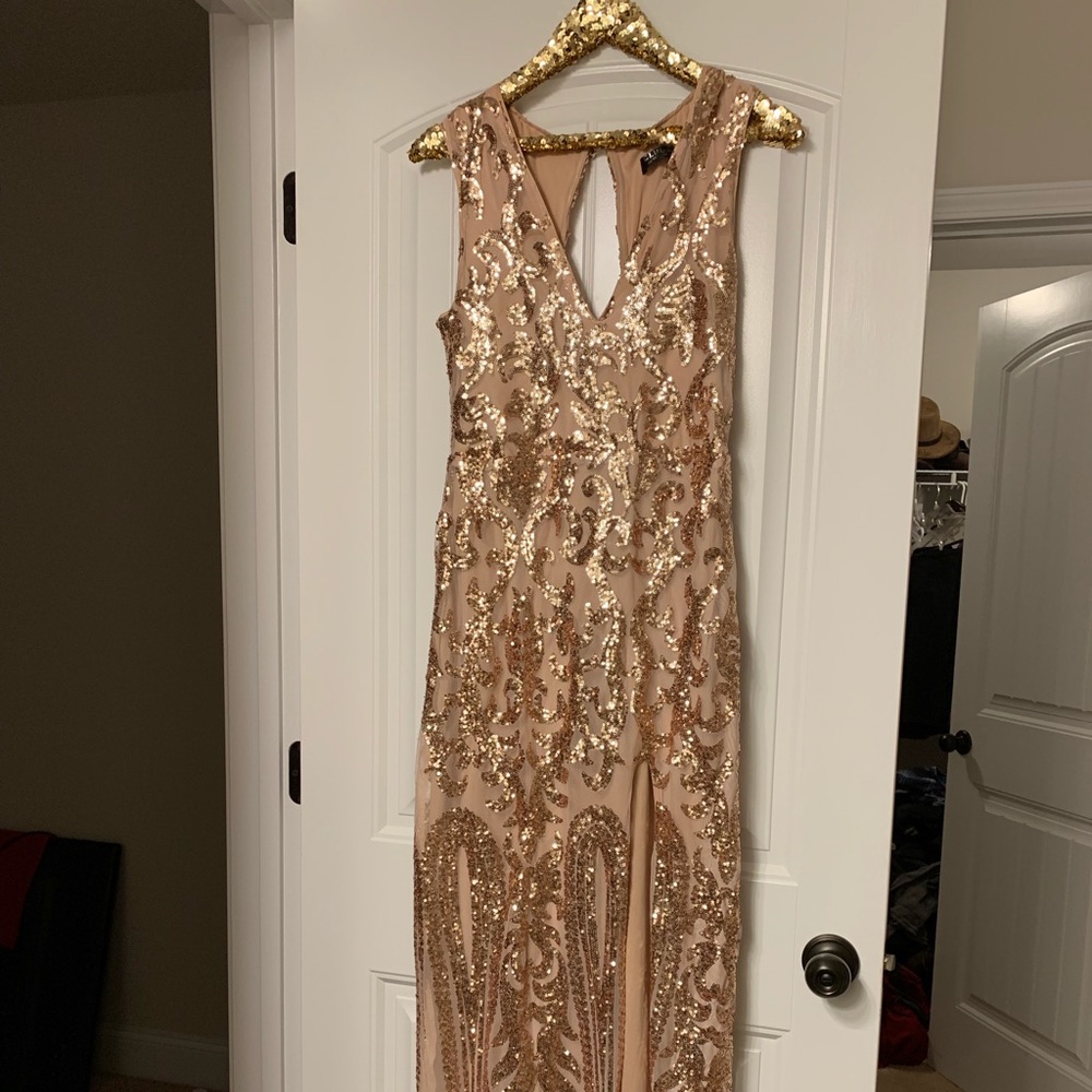 Rose Gold Formal Gown